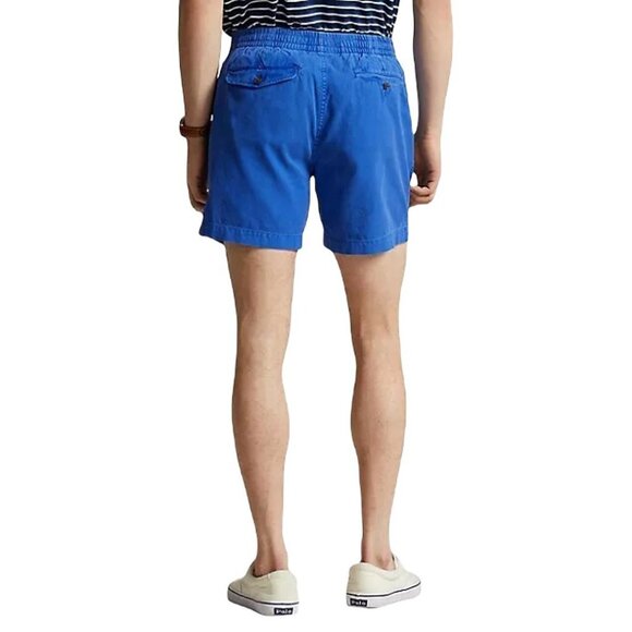 Polo Ralph Lauren Med Classic Fit 5" Prepster Elastic Waist Chino Shorts Royal - Picture 5 of 5